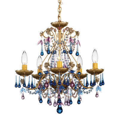 The Rose 5 - Light Dimmable Chandelier