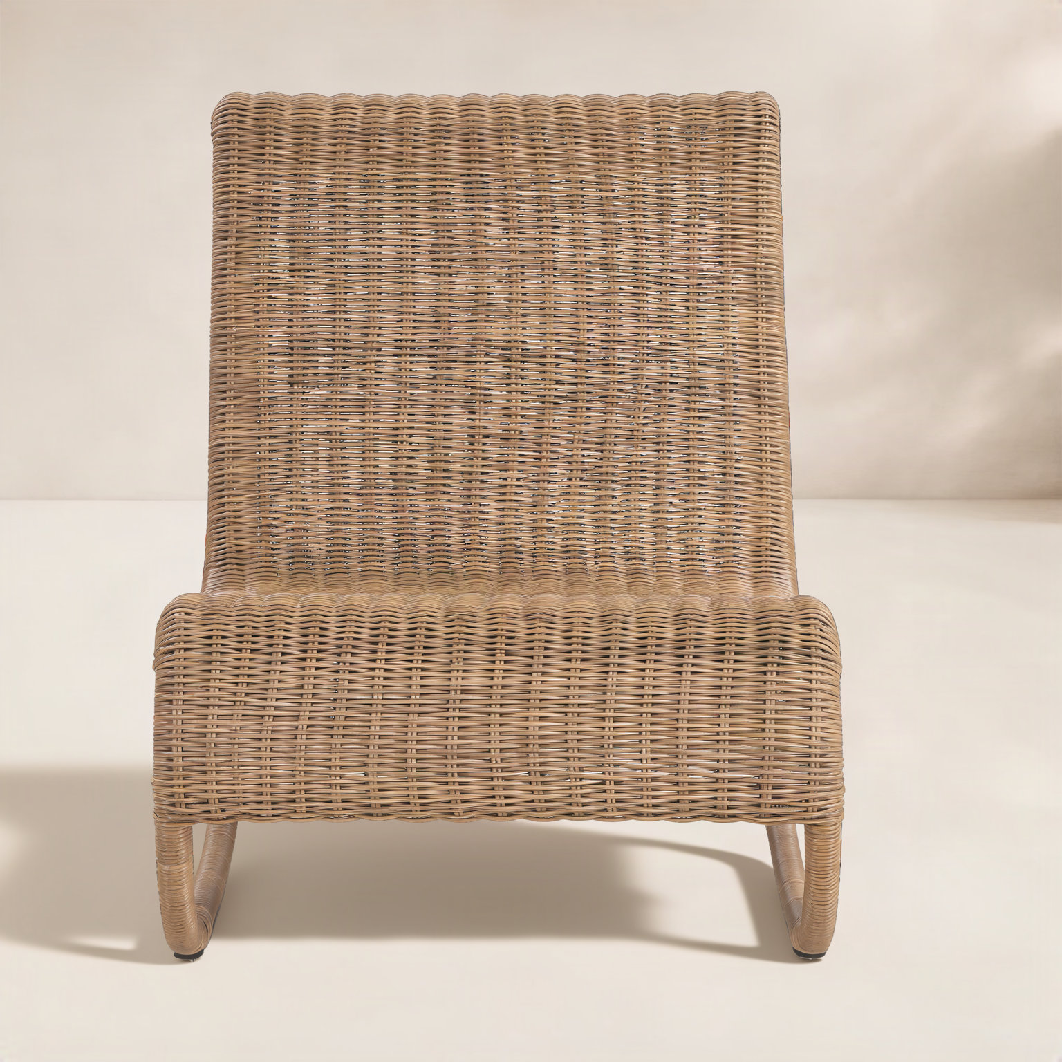 Antigua Patio Lounge Chair, Natural