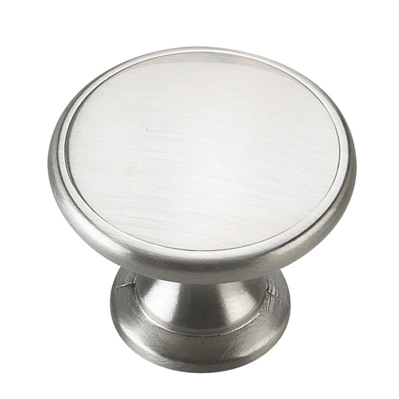 Oversized Expression 1 3/4" Diameter Round Knob, Brushed Nickel