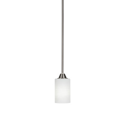 Ahern Stem Hung Pendant With 4" Glass