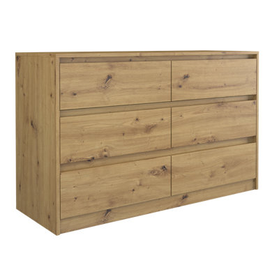 Barker Ridge 6 Drawer Double Dresser