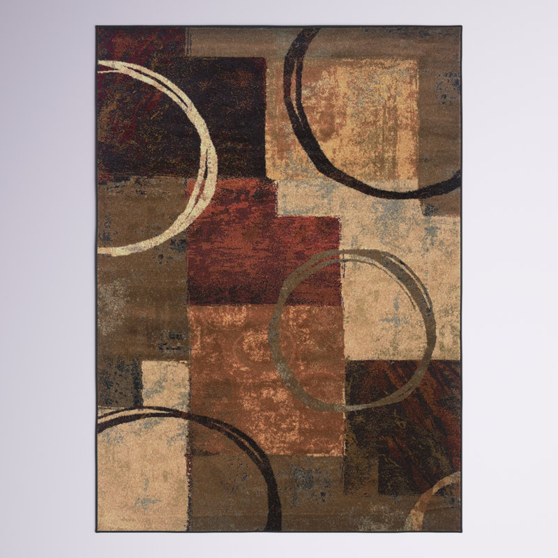 Geovany Power Loomed Area Rug , Rectangle 7'8" x 10'10"