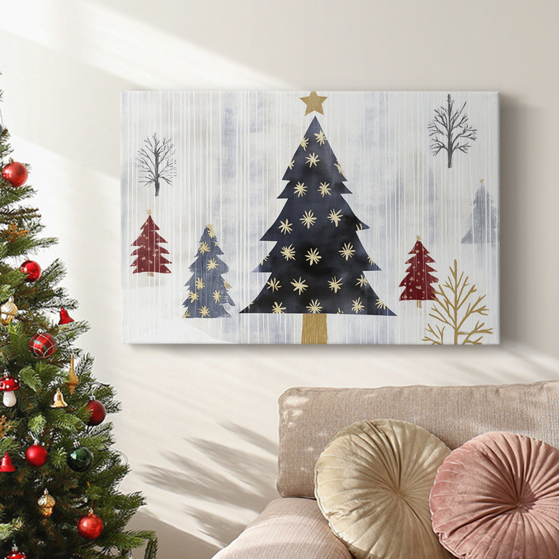 Christmas Holiday Arts - Toile tendue avec châssis, H 16 po x l 24 po