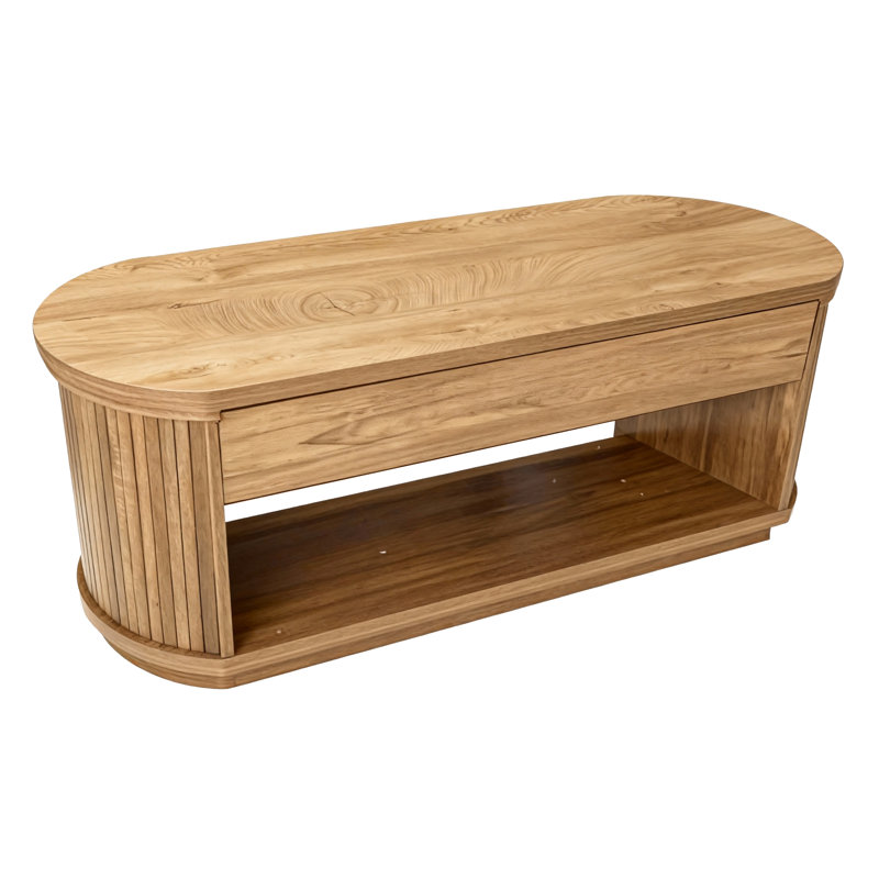 Table basse, Bois naturel