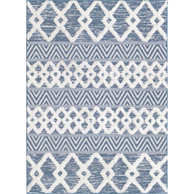 Archie-Jay Cotton Abstract Indoor Rug