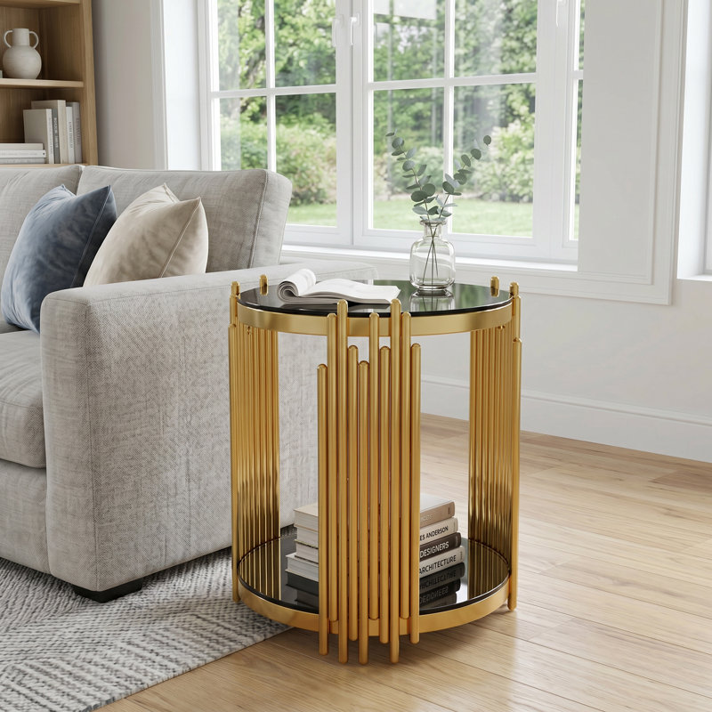 Table de bout Modern, Noir