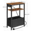 Slim Side Table with Storage-2126930723