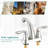 Centerset Bathroom Faucet with Drain Assembly-90693407