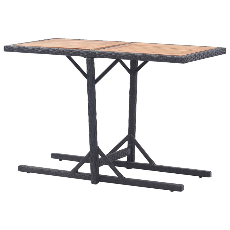 Table basse Akemi, Brun, Noir