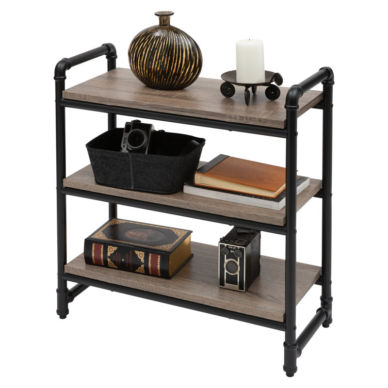 Bibliothèque standard en métal H 26,75 "x l 11,75" Weigle