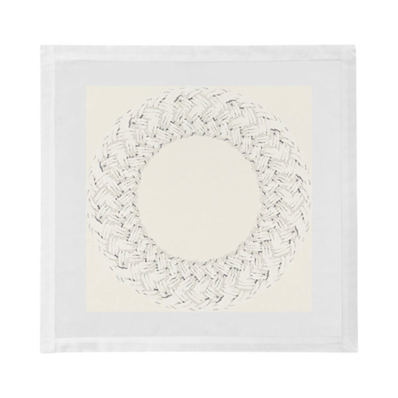 Raffia Cotton Sateen Dinner Napkins