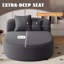 Canapé Boneless Couch, méridienne moderne Canapé Boneless Couch-1361466797