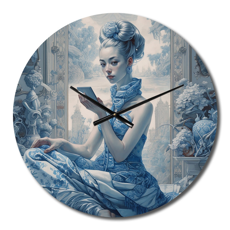 Horloge murale en métal, Petit
