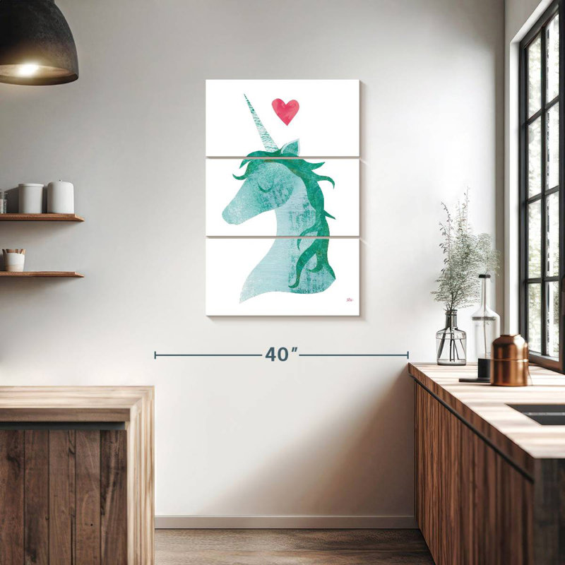 Ashelle licorne magique II, H 38 po x l 24 po