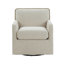 Fauteuil d'appoint pivotant avec garniture cloutée Tolland-1261381319