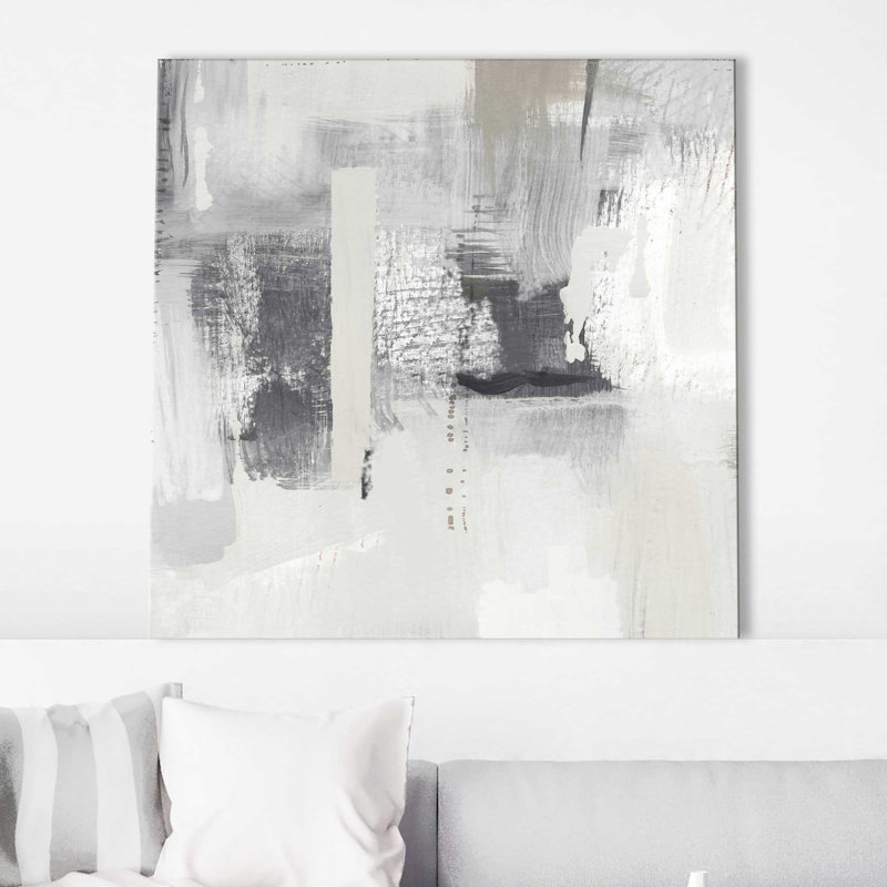 «Early Summer I» par Susan Jill - Peinture, L 18 po x H 18 po, Toile tendue