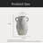 Farmhouse Flower Vase With 2 Handles,Decorative Ceramic Flower Vase For Home Decor-929220413