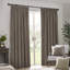 Heavy Chenille Room Darkening Pencil Pleat Curtains-863081965-863081976