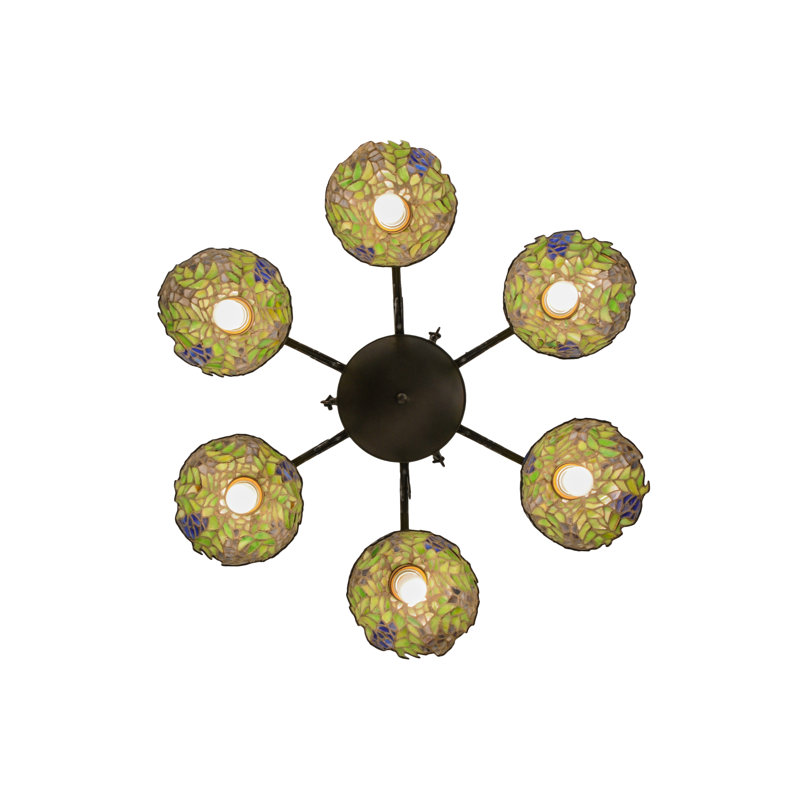 Meyda Tiffany & Stained Glass 6 - Light Chandelier