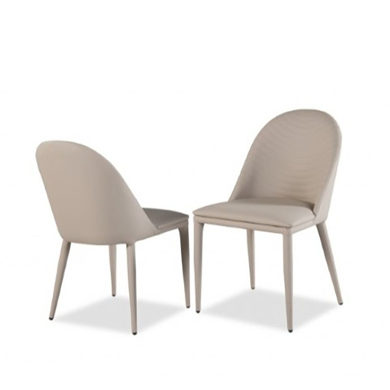 Chaise d'appoint Whully (ensemble de 2), Brun