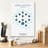 'Smell Of Rain Molecule' by Epic Portfolio, Giclee Canvas Wall Art-980509681