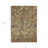 3' X 5' Brown Copper And Gold Geometric Washable Indoor Outdoor Area Rug