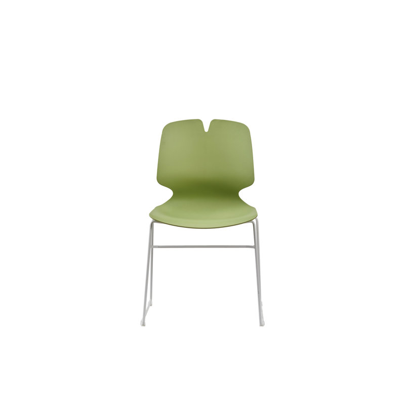 Chaises de bureau modernes empilables avec 4 charges ergonomiques en polypropylène de 180 kg convenant aux chaises avec support de conception