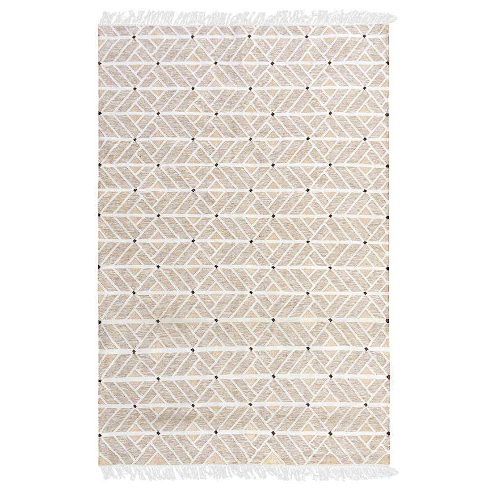 Sand Control Rug Ground Control Helden Hand-Knotted Area Rug in Sand | Wayfair