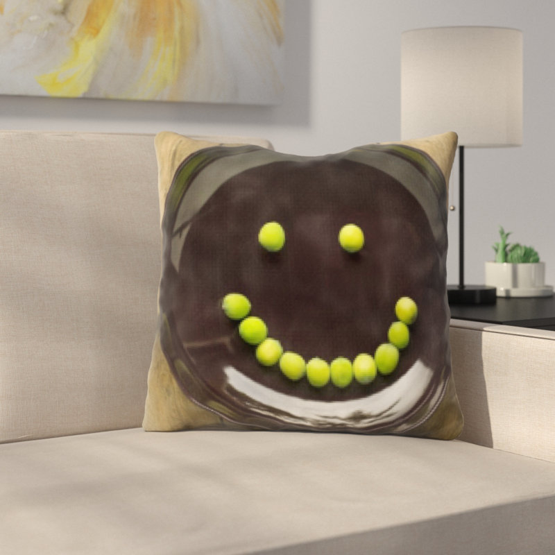 Microsuede Reversible Throw Pillow