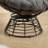 Comfortable Ergonomic Wicker Papasan Chair