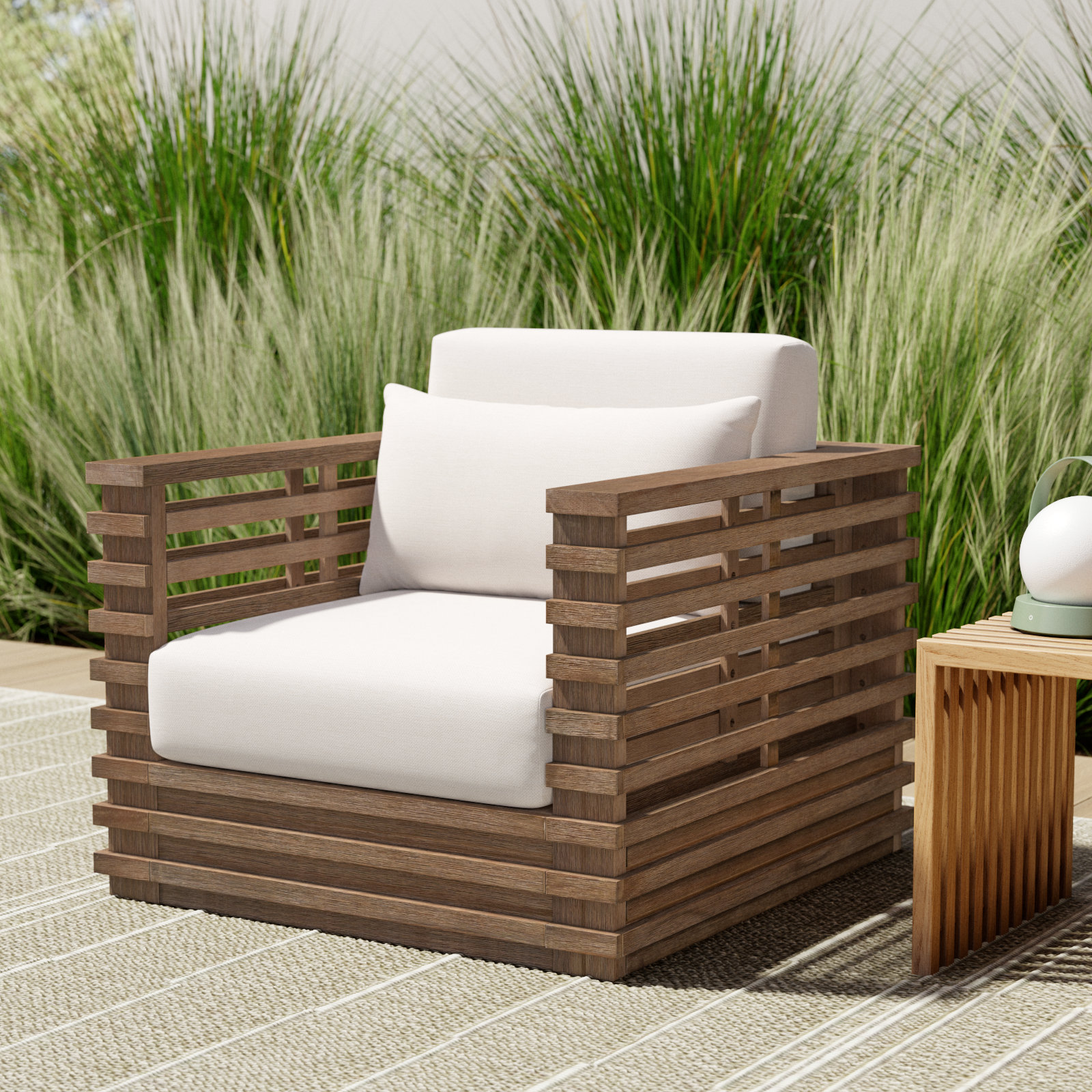 Priya Eucalyptus Patio Chair
