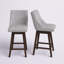 Tabouret de bar rotatif 28,25 po Orsay-2109938401