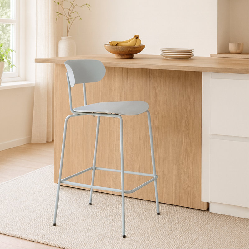 Rien Counter Stool, Blue