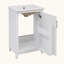 Petit meuble-lavabo moderne avec lavabo en céramique-1962593403