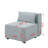 Modular Sofa Chenille Fabric, Simple And Grand