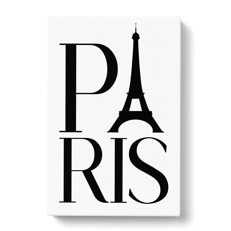 Paris - Wrapped Canvas, 50cm H x 35cm W x 3cm D