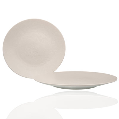 Red Vanilla Matrix 2 Piece Service Platter Set