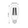 6W E27 ES ST64 Pear LED Dimmable Bulb - 650lm 2700K Warm White