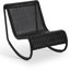 Chaise berçante d'extérieur en osier Antigua-167879047
