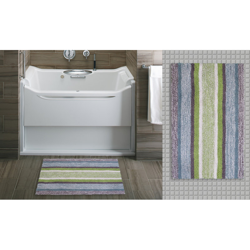 Coirrin Cotton Blend Bath Rug