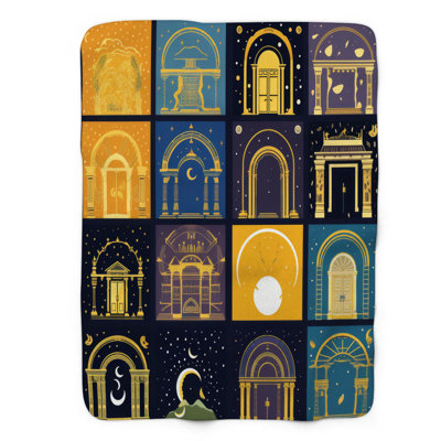 Moon Mysteries - 1 Piece Premium Blanket