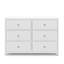 Ensemble de chambre de bébé convertible 5 en 1 avec tiroir, commode 6 tiroirs et fauteuil inclinable électrique Teddi-100892123