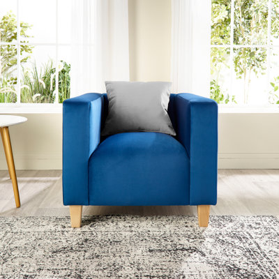 Audu Velvet Armchair