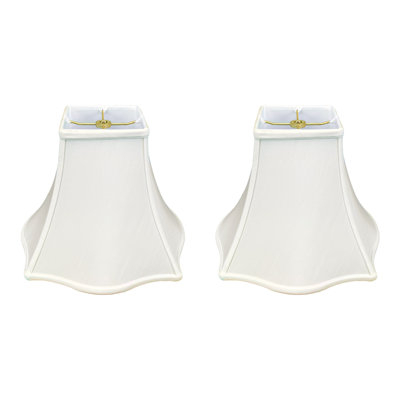Abat-jour cloche en soie / shantung (Uno)