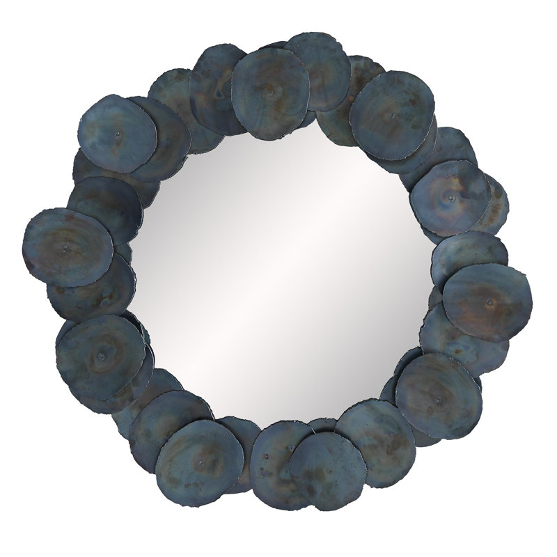 Kensey Flat Metal Wall Mirror