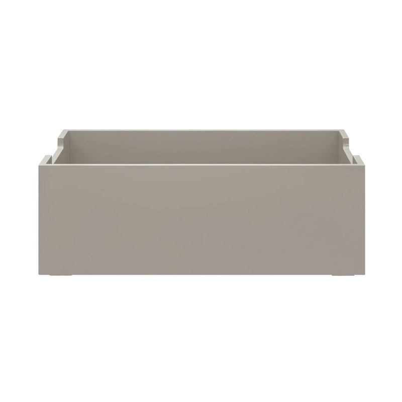 Blomus Box, 14.1cm H x 39.1cm W x 24.8cm D, Grey