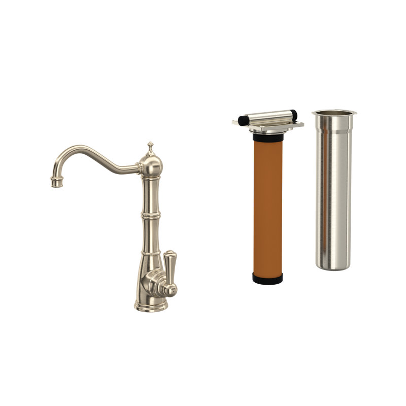 Edwardian Filter Kitchen Faucet Kit, Polished Chrome