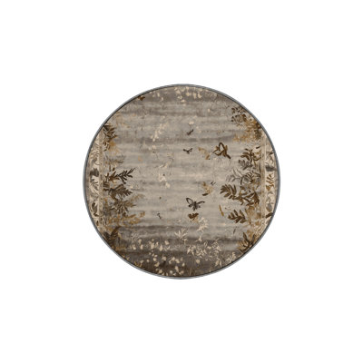 Machine Washable Gray Area Rug