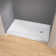60 In. L X 32 In. W Single Threshold Shower Pan Base With Right Drain In High Gloss White