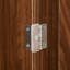 Armoire garde-manger arquée de 72 pouces avec portes cannelées et tiroir caché-1409333139